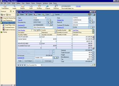 Great Plains Chart Of Accounts Structure